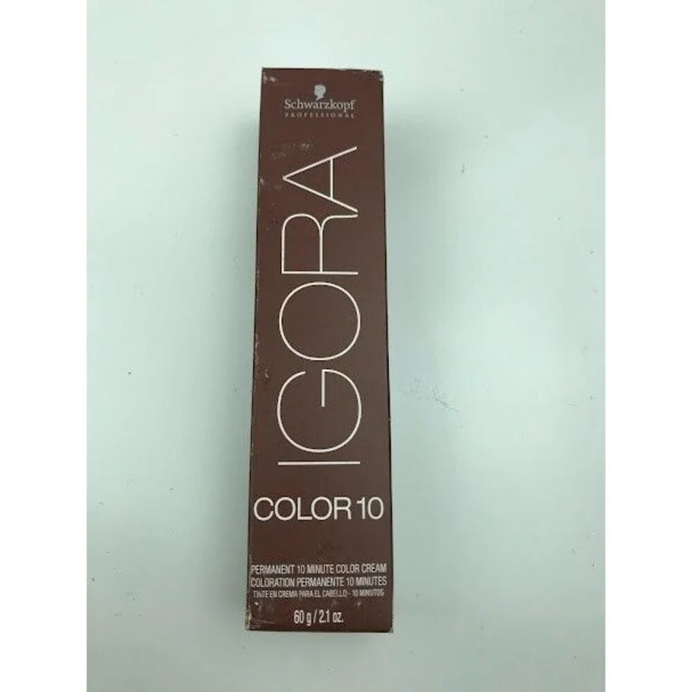 SCHWARZKOPF IGORA Color 10 Permanent, 5-5 Light Brown Gold - NEW